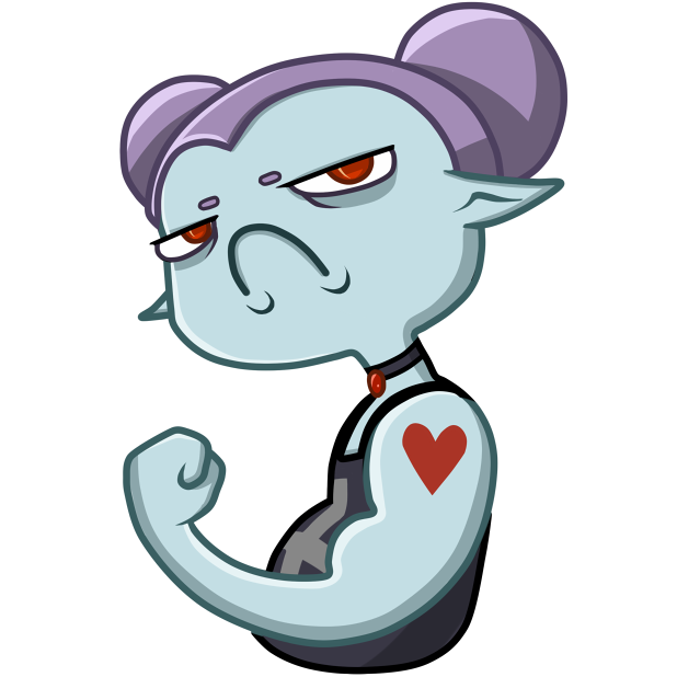 Nosferatu Girl messages sticker-11