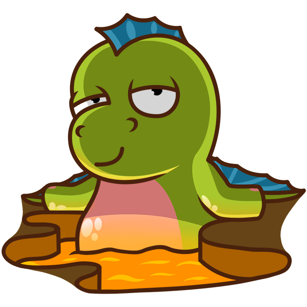 Sparky the Dragon messages sticker-10
