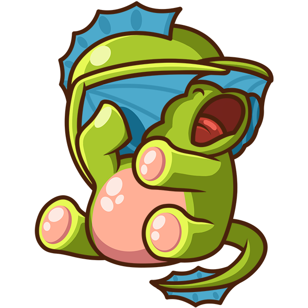 Sparky the Dragon messages sticker-11