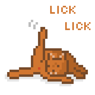 Pixel Kitties Stickers messages sticker-2