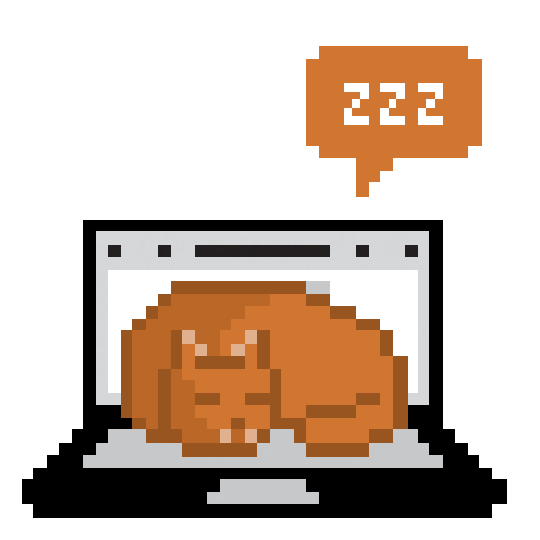 Pixel Cat Stickers messages sticker-1
