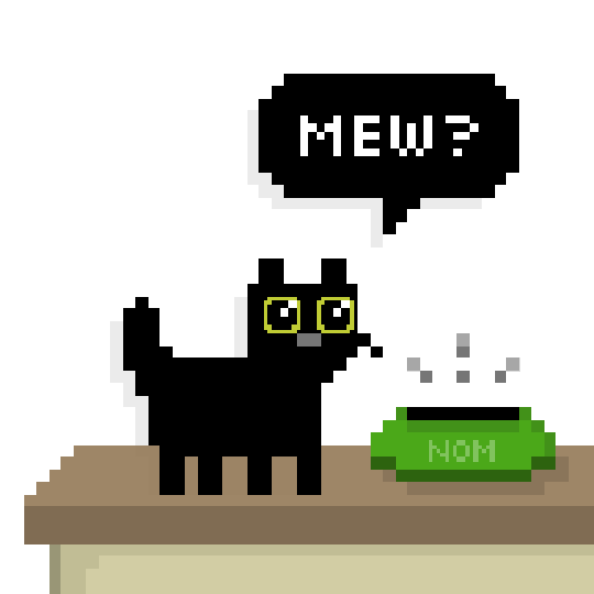 Pixel Cat Stickers messages sticker-7