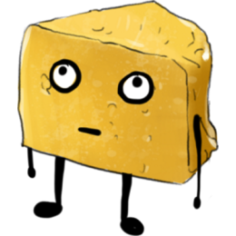 Cheese Stickers stickers by Hasan messages sticker-6