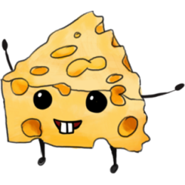 Cheese Stickers stickers by Hasan messages sticker-0