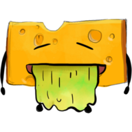 Cheese Stickers stickers by Hasan messages sticker-8