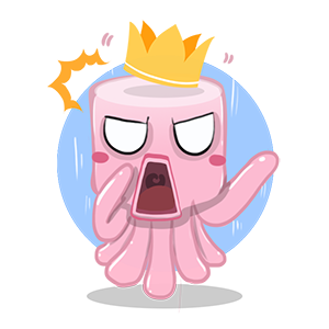 Cute Octopus Stickers messages sticker-2