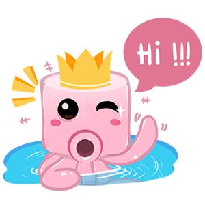Cute Octopus Stickers messages sticker-0