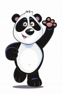 Panda Power Stickers Pack messages sticker-0