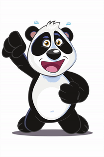 Panda Power Stickers Pack messages sticker-5