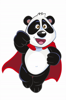 Panda Power Stickers Pack messages sticker-9