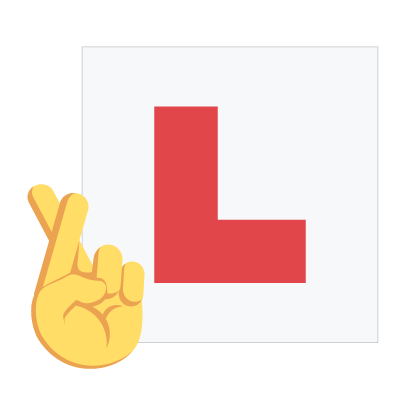 Learner driver pack by miDrive messages sticker-5