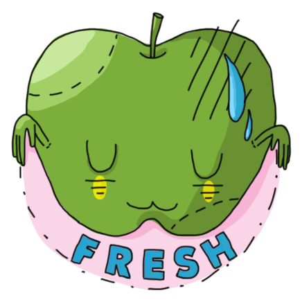 Fancy vegan messages sticker-4