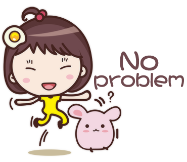 Yolk Girl Sticker - Cute Message Sticker Emoji messages sticker-3