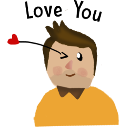 Love and Valentine stickers by meltem for iMessage messages sticker-8