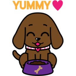 Miss Muddy Puppy stickers for iMessage messages sticker-3