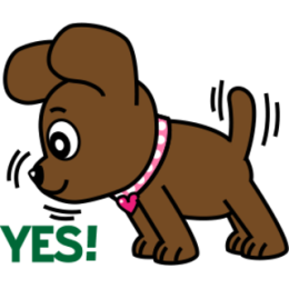 Miss Muddy Puppy stickers for iMessage messages sticker-11