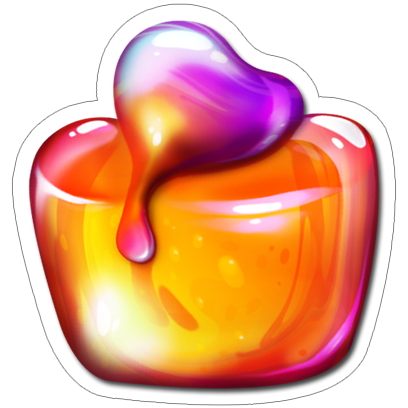 Sweet Candy Stickers messages sticker-3