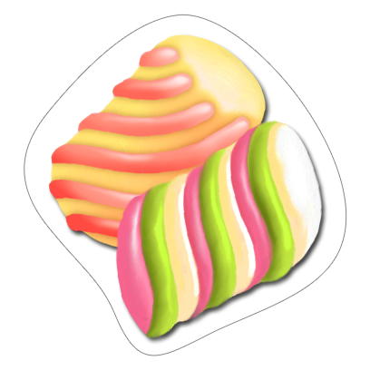 Sweet Candy Stickers messages sticker-1