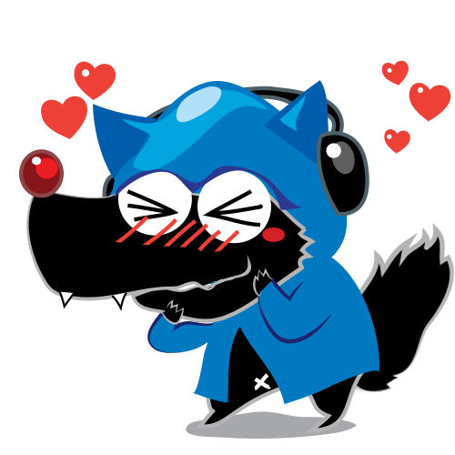 Wolf Stickers messages sticker-6