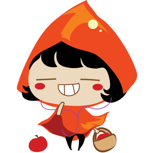 Red Riding Hood Stickers messages sticker-8