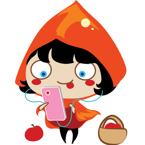 Red Riding Hood Stickers messages sticker-7