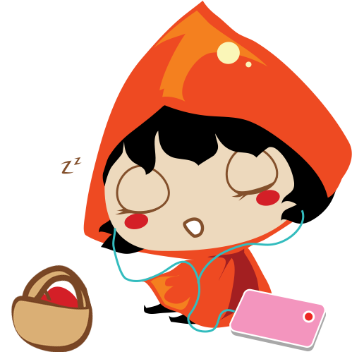 Red Riding Hood Stickers messages sticker-10