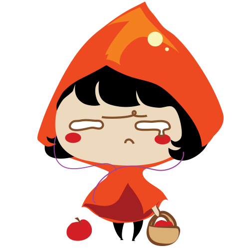 Red Riding Hood Stickers messages sticker-11