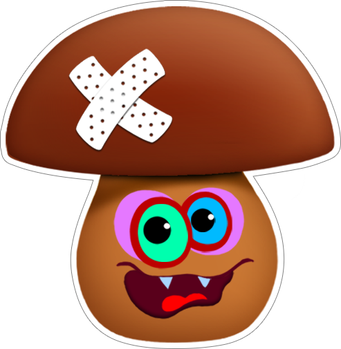 Funny Foods Halloween sticker pack free messages sticker-1