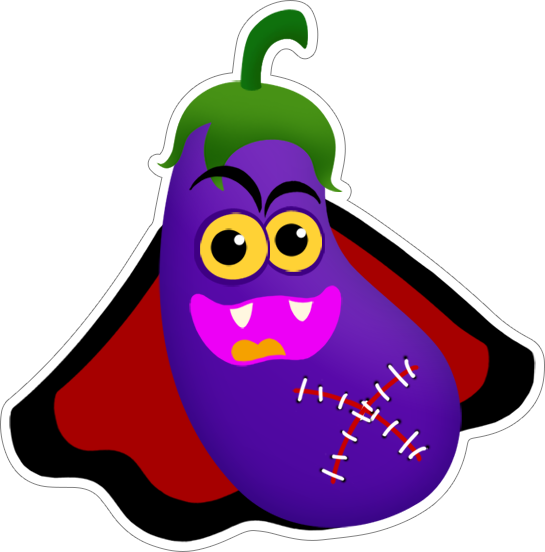 Funny Foods Halloween sticker pack free messages sticker-4