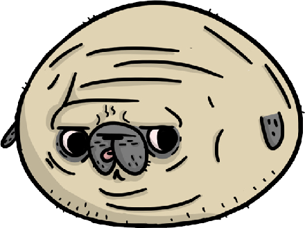 Pugly - Ugly Pugs messages sticker-5