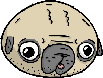 Pugly - Ugly Pugs messages sticker-9