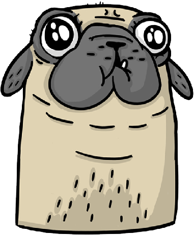 Pugly - Ugly Pugs messages sticker-0