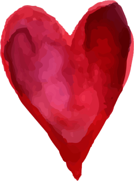 Beautiful Watercolor Heart Stickers messages sticker-11