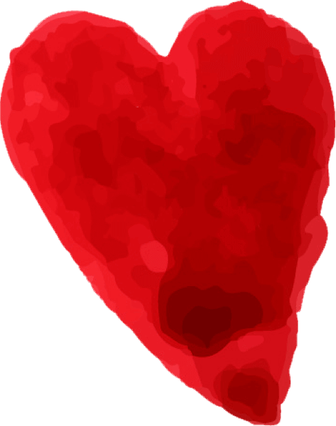 Beautiful Watercolor Heart Stickers messages sticker-5