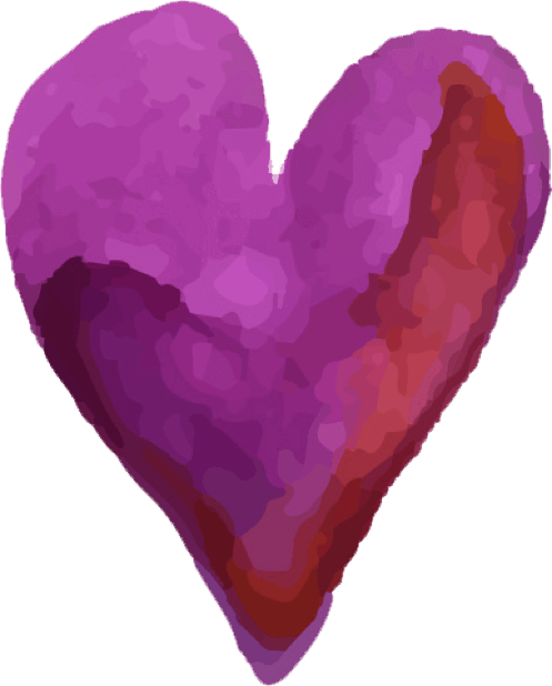 Beautiful Watercolor Heart Stickers messages sticker-9