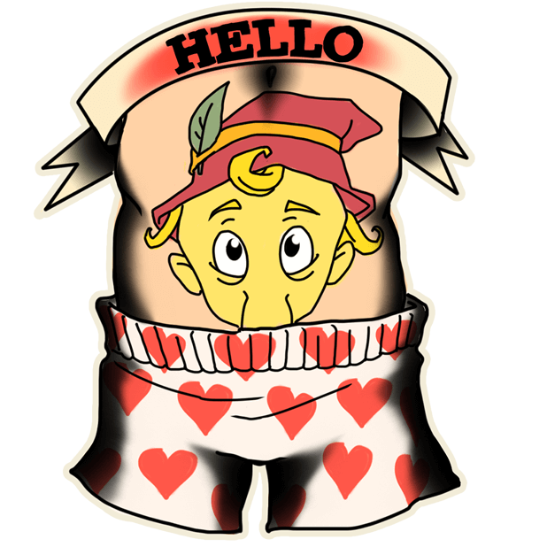 Inkbe Old School Stickers messages sticker-4