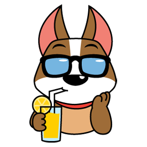 Emoji World: Digg-ity Dog messages sticker-8