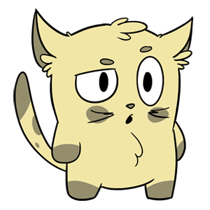 Emoji World: Sammy The Confused Cat messages sticker-0