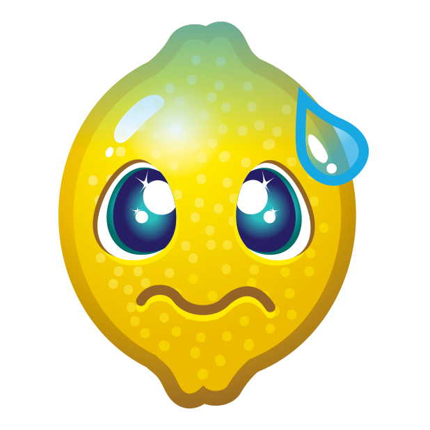 Fruity Blast Stickers : Funny Fruits messages sticker-1