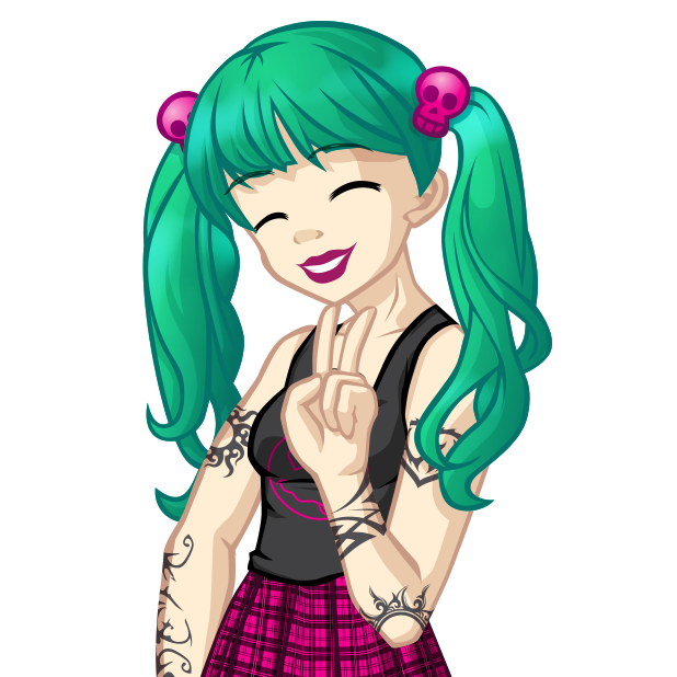 Tattoo Girl Stickers - Girls love tattoos messages sticker-4