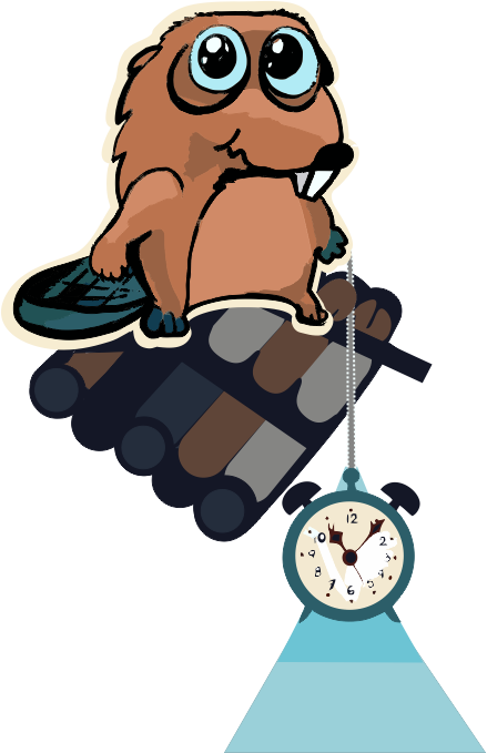 Beaver Time - stickers, emojis, smiles messages sticker-0