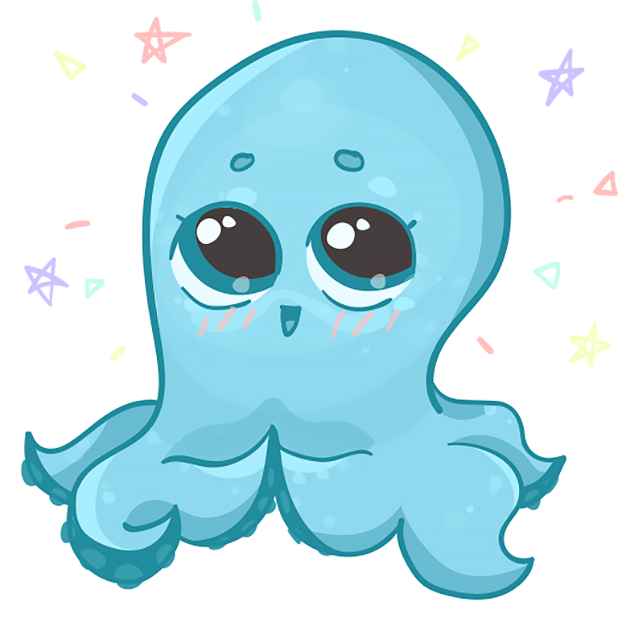 Amazing Octopus messages sticker-2