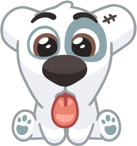 Spotty VK messages sticker-5