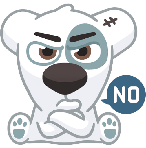 Spotty VK messages sticker-10
