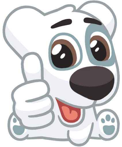 Spotty VK messages sticker-1
