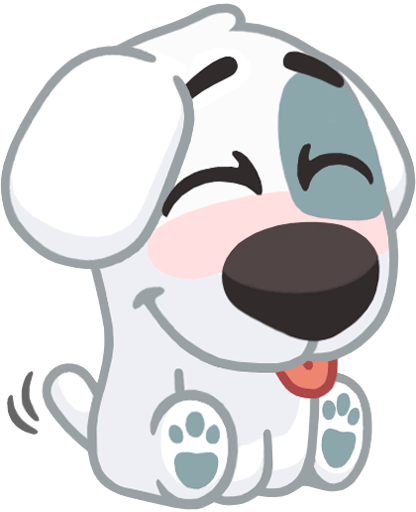 Spotty VK messages sticker-2