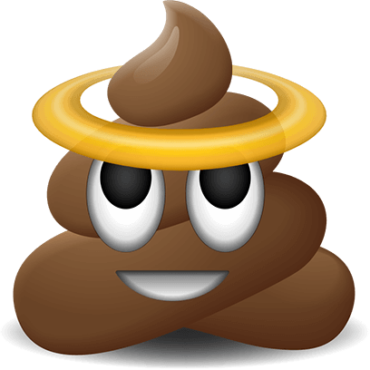 Poop Emoji Stickers messages sticker-1