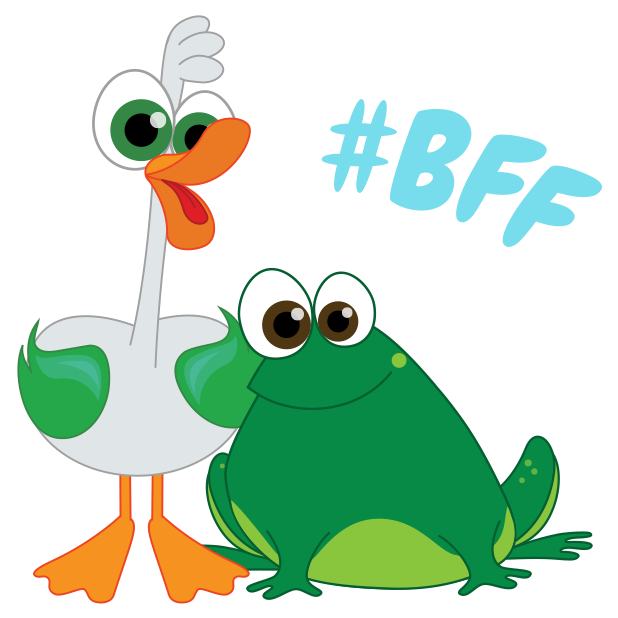 Turminha da Natureza Stickers messages sticker-3