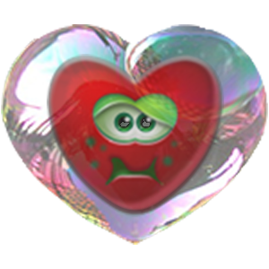 Bubble Hearts messages sticker-4