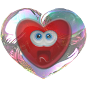 Bubble Hearts messages sticker-6